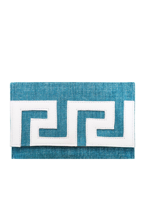 Ikarus Clutch in Teal