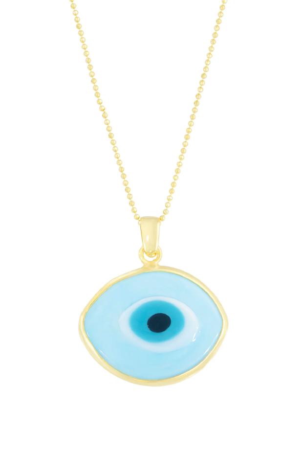 Poolside Evil Eye Necklace