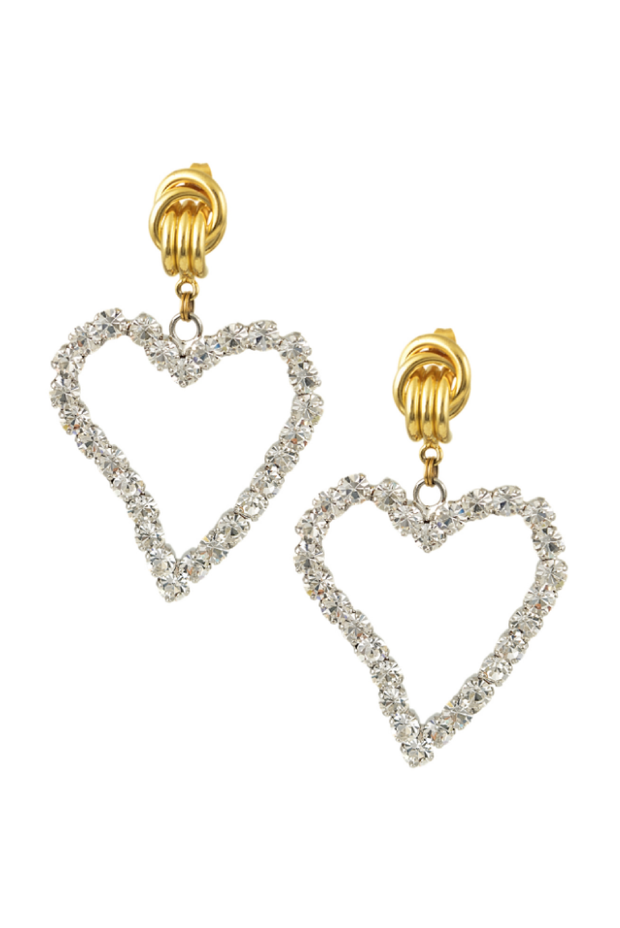 Made in Greece. Swarovski Crystals. 24K Gold Plated Brass. Statement Earrings. 