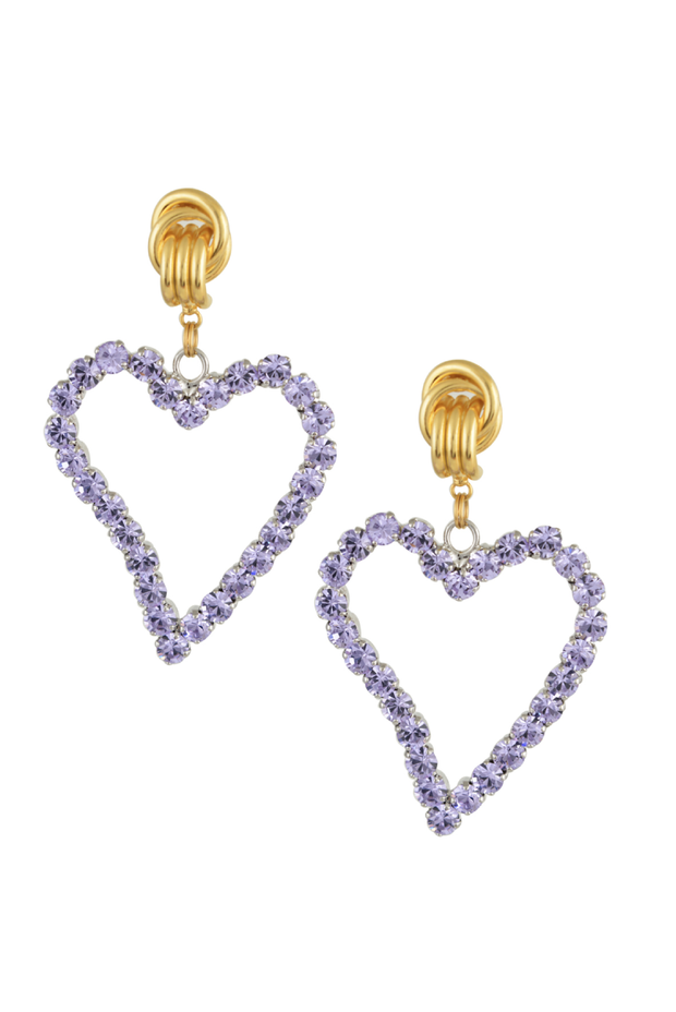 Made in Greece. Swarovski Crystals. 24K Gold Plated Brass. Statement Earrings. 