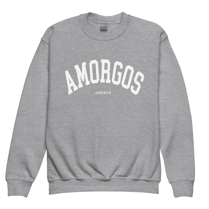 Amorgos Youth Sweatshirt made by Greek brand, Selini. 