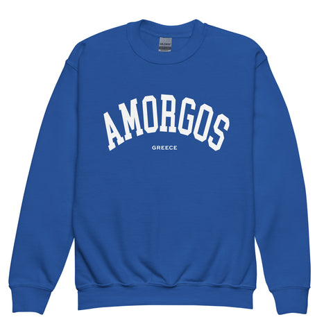Selini Classic. 50% Cotton, 50% Polyester. Chora Collection. Location Based Youth Sweatshirt.
