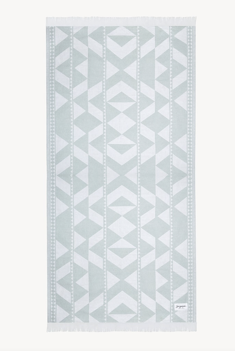 Made in Greece. 50% Cotton, 50% Tencel Fibers. Beach Towel. Greek Inspired Design. 