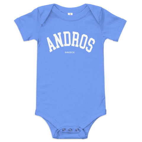 Selini Classic. 100% Cotton. Chora Collection. Location Based Baby Onesie.