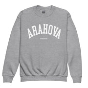 Selini Classic. 50% Cotton, 50% Polyester. Chora Collection. Location Based Youth Sweatshirt.
