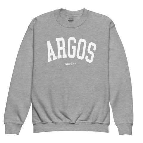 Selini Classic. 50% Cotton, 50% Polyester. Chora Collection. Location Based Youth Sweatshirt.
