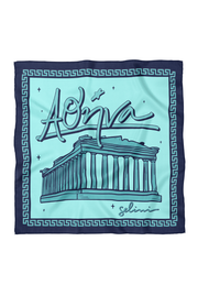 Selini Classic. Greek Inspired Scarf. Summer Staple Piece. Colorful Outfit Addition. 