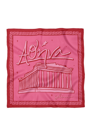 Selini Classic. Greek Inspired Scarf. Summer Staple Piece. Colorful Outfit Addition. 