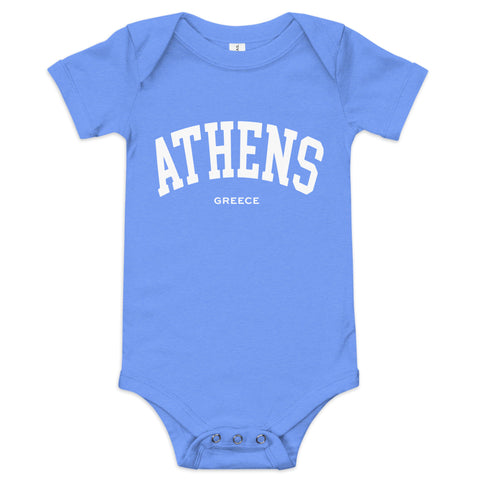 Selini Classic. 100% Cotton. Chora Collection. Location Based Baby Onesie.