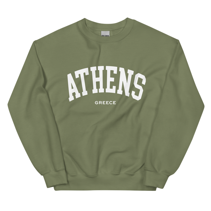 Athens City Sweatshirt made by Greek brand, Selini. 