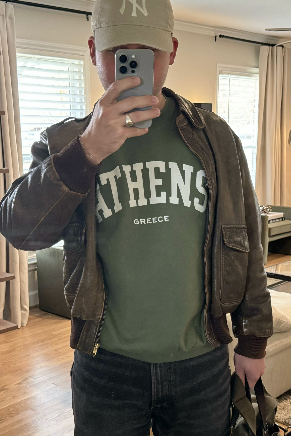 Athens City Sweatshirt made by Greek brand, Selini.