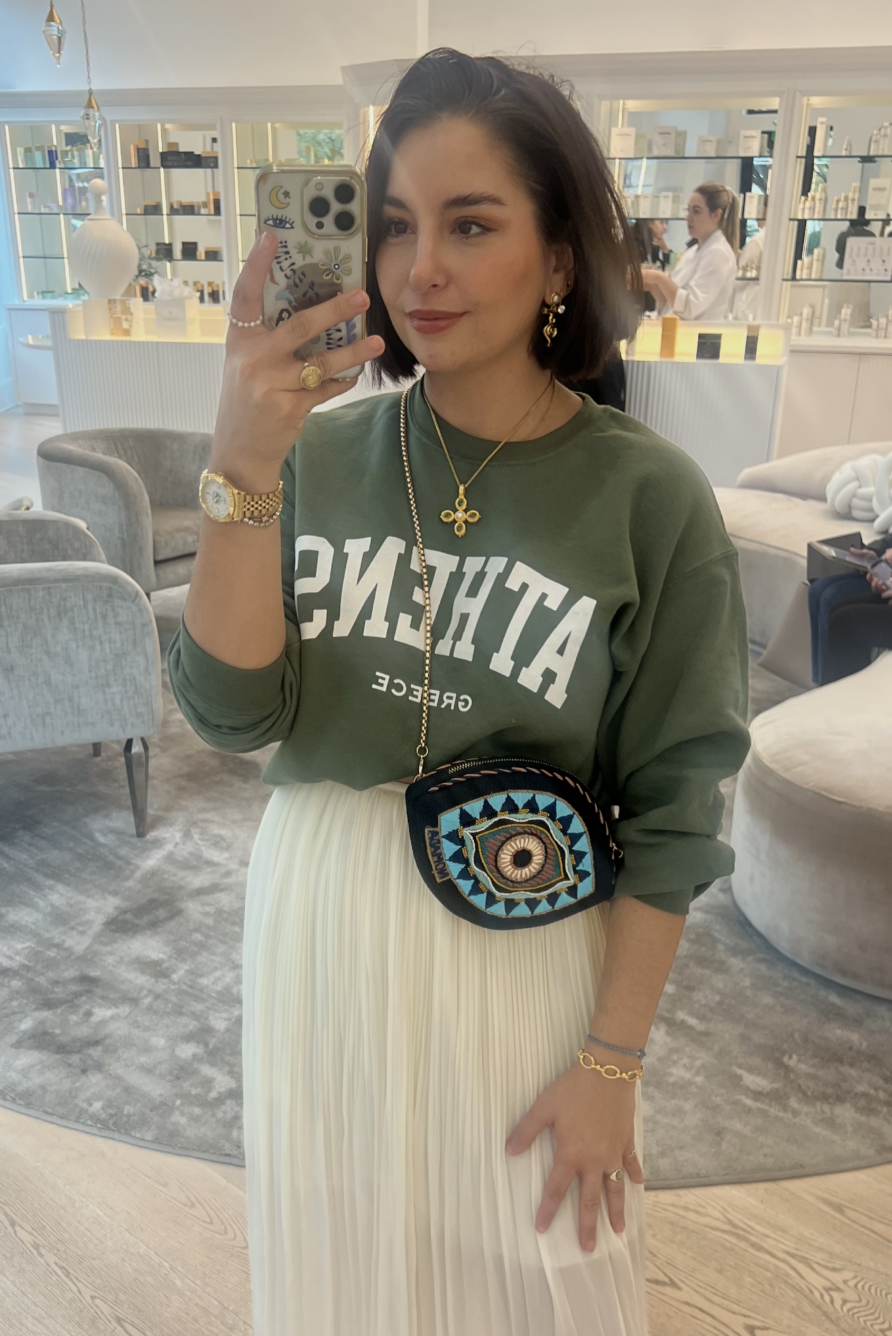 Athens City Sweatshirt made by Greek brand, Selini. 