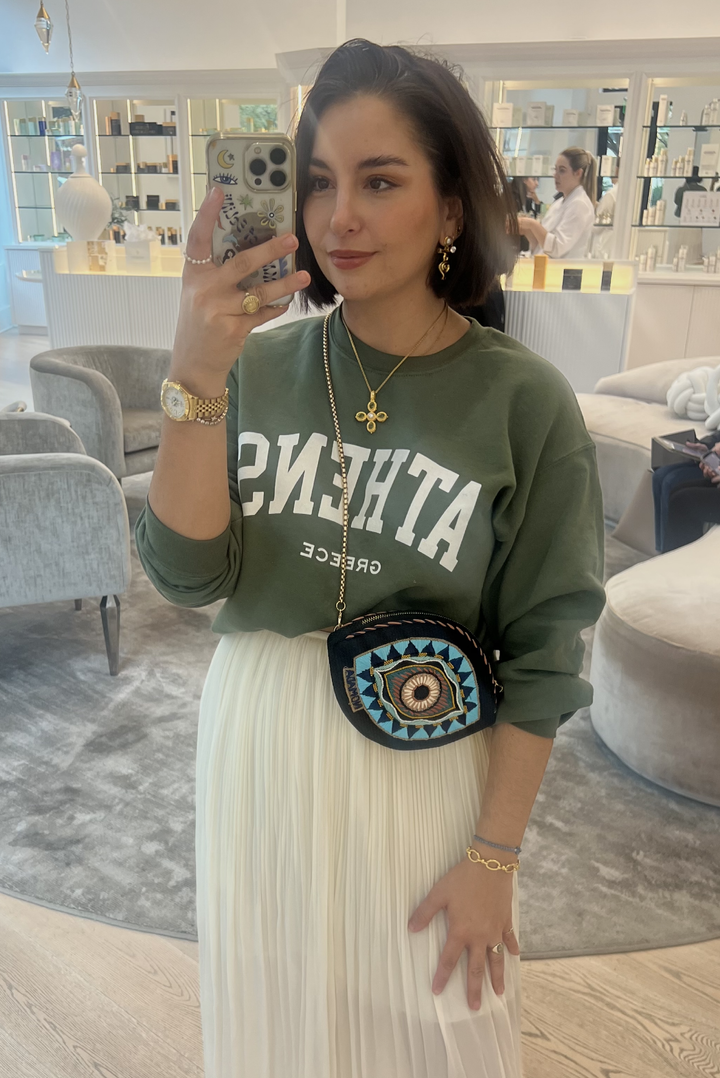 Athens City Sweatshirt made by Greek brand, Selini. 