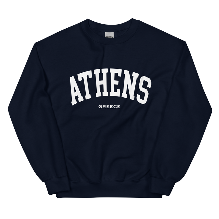 Athens City Sweatshirt made by Greek brand, Selini. 