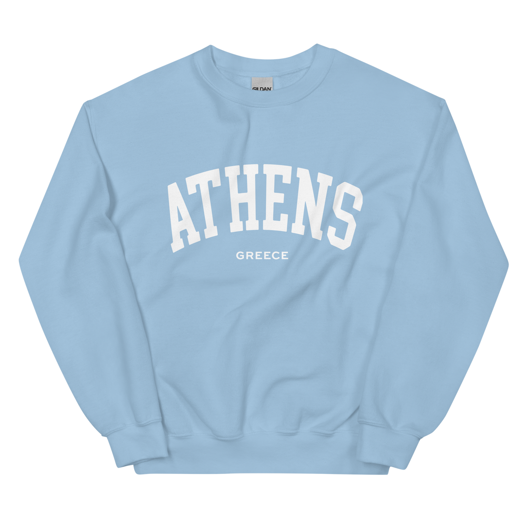 Athens City Sweatshirt made by Greek brand, Selini. 