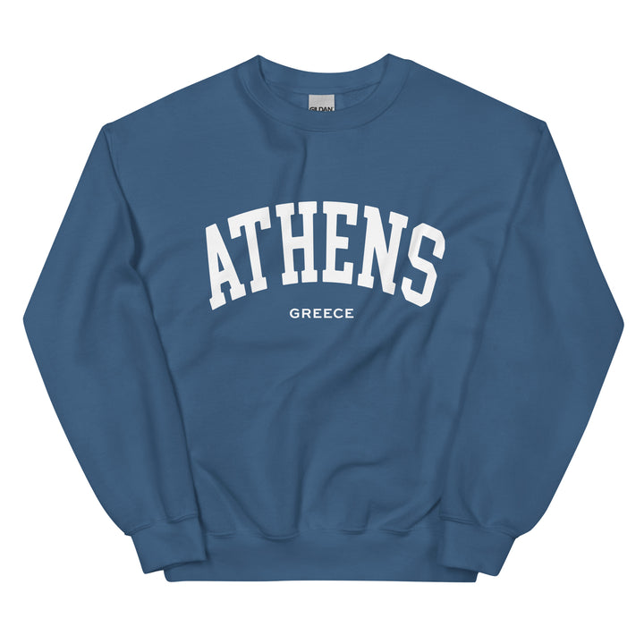 Athens City Sweatshirt made by Greek brand, Selini. 
