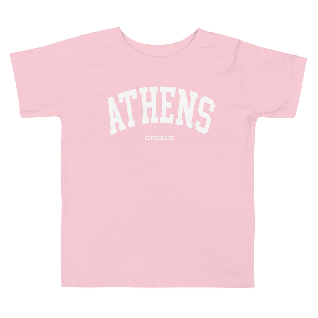 Athens Toddler Tee made by Greek brand, Selini. 