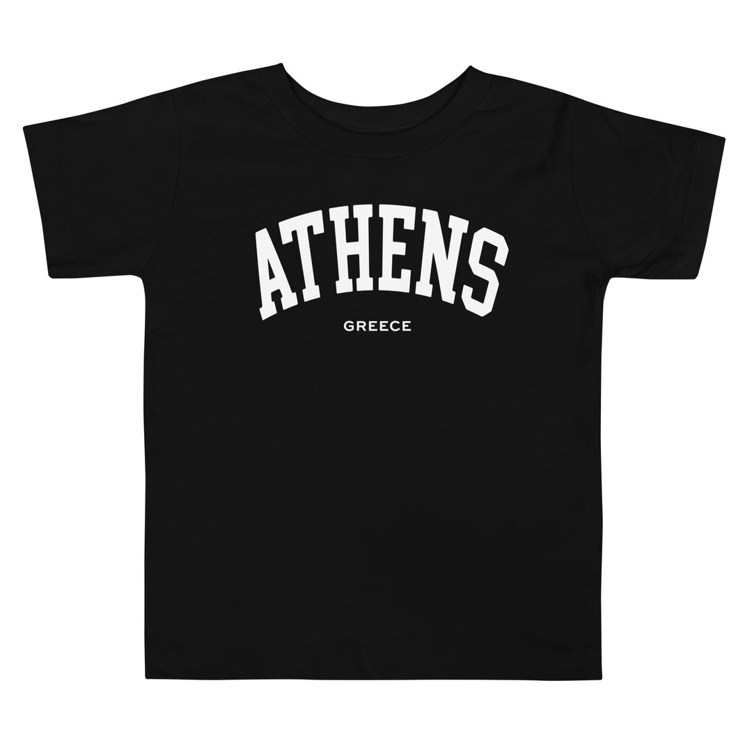 Athens Toddler Tee made by Greek brand, Selini. 