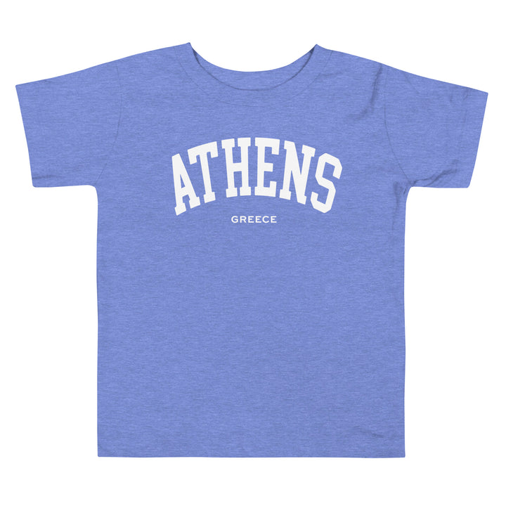 Athens Toddler Tee made by Greek brand, Selini. 