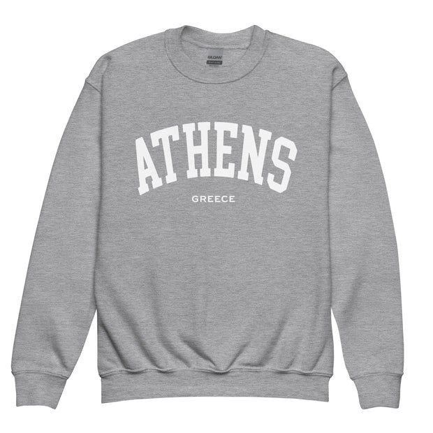 Selini Classic. 50% Cotton, 50% Polyester. Chora Collection. Location Based Youth Sweatshirt.