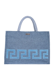 Made in Greece. Magnetic Closure. Perfect Summer Tote. Greek Inspired Bag. 