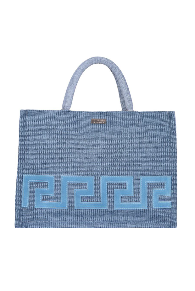 Made in Greece. Magnetic Closure. Perfect Summer Tote. Greek Inspired Bag. 