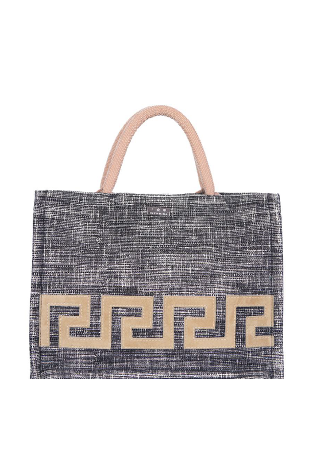 Made in Greece. Magnetic Closure. Perfect Summer Tote. Greek Inspired Bag. 