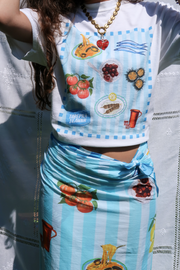 Taverna Selini Sarong made by Greek brand, Selini.