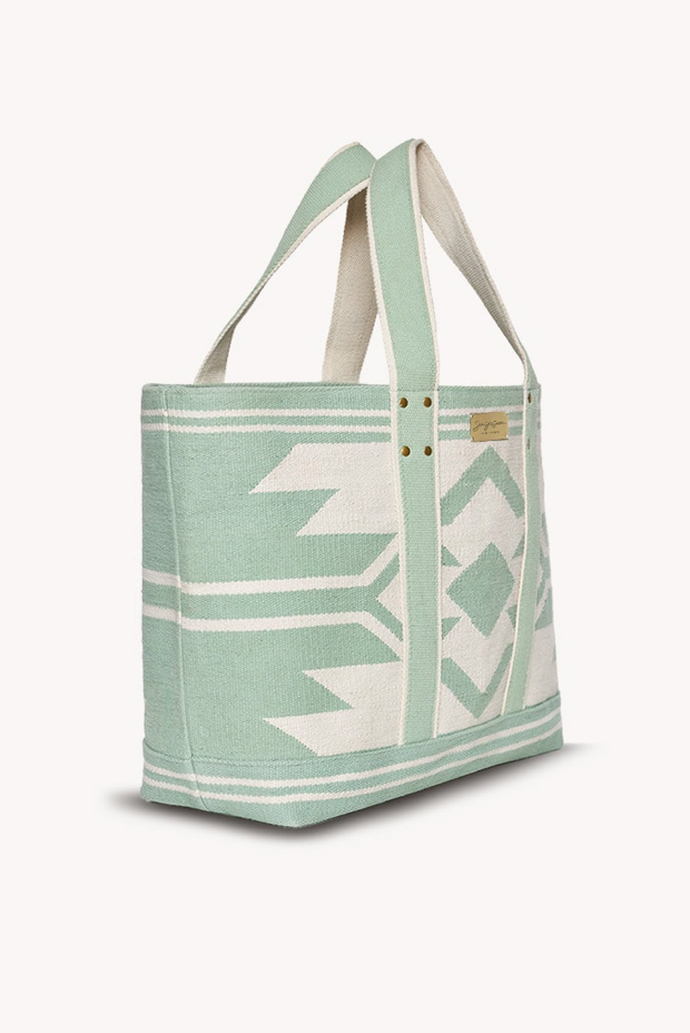 Made in Greece. Belinda Tote. Perfect Beach Bag. Summer Staple wit Greek Design. 
