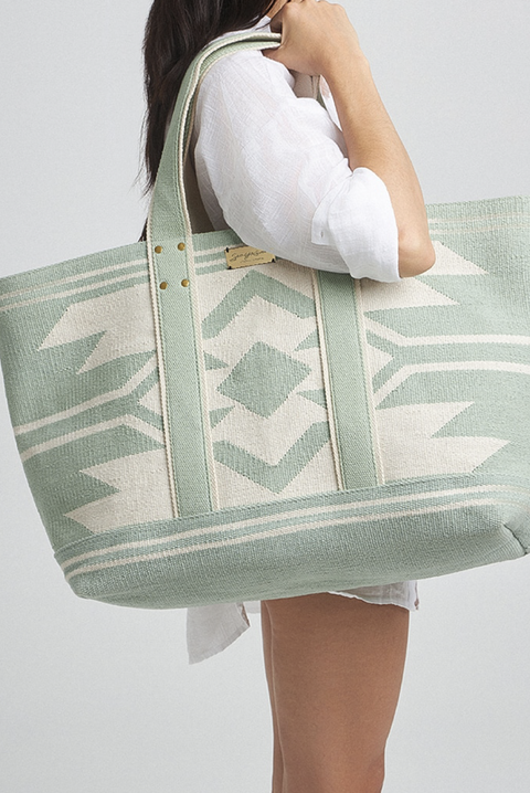Made in Greece. Belinda Tote. Perfect Beach Bag. Summer Staple wit Greek Design. 