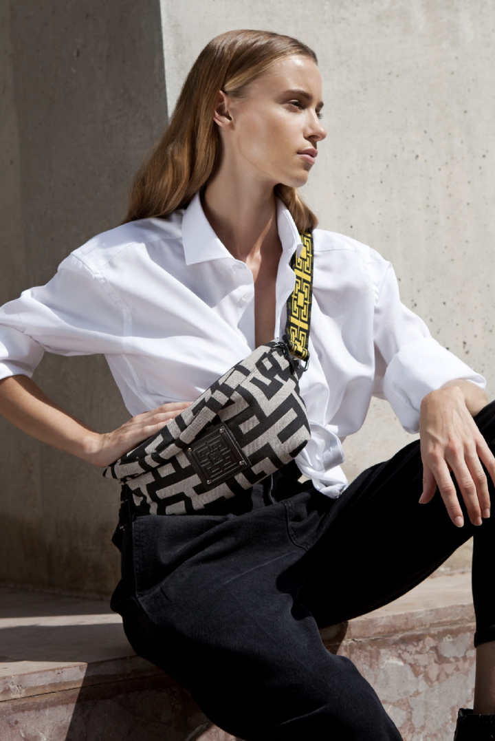 Ostrako Belt Bag made by Greek brand, Ames.