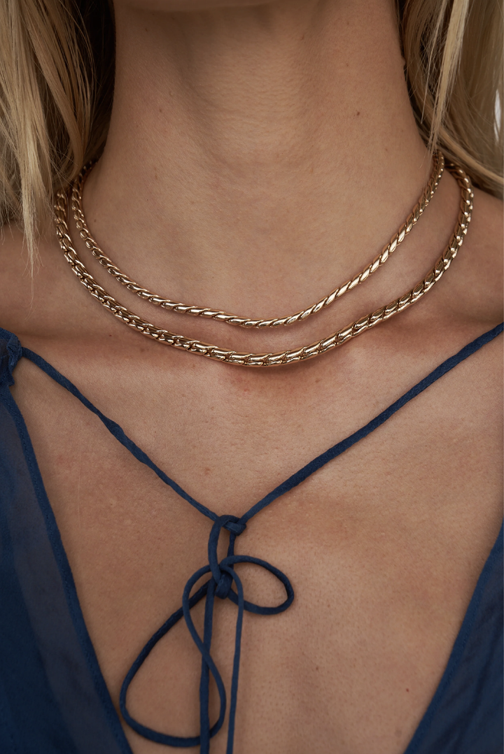 Bruna Chain made by Lili Claspe, sold by Selini. 