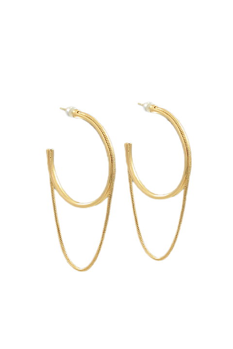 Selini Classic. Lightweight Gold Earrings. Summer Staple. Elevated Jewelry. 