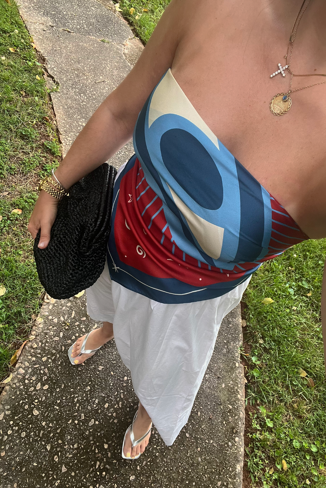 Celestial Silk Scarf