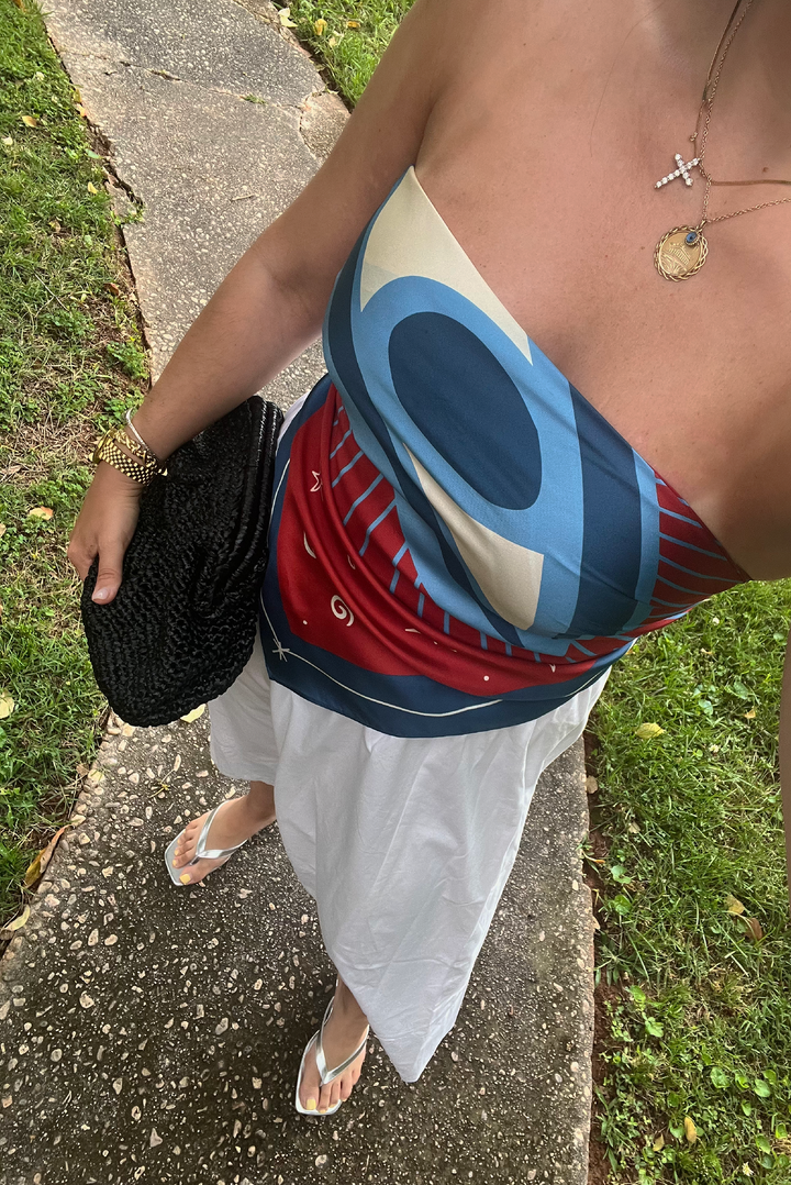 Celestial Silk Scarf