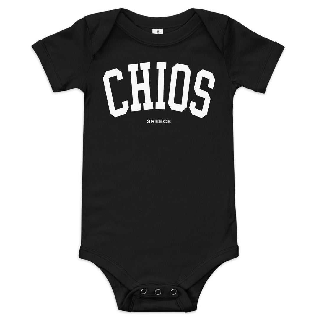 Chios Baby Onesie made by Greek brand, Selini. 