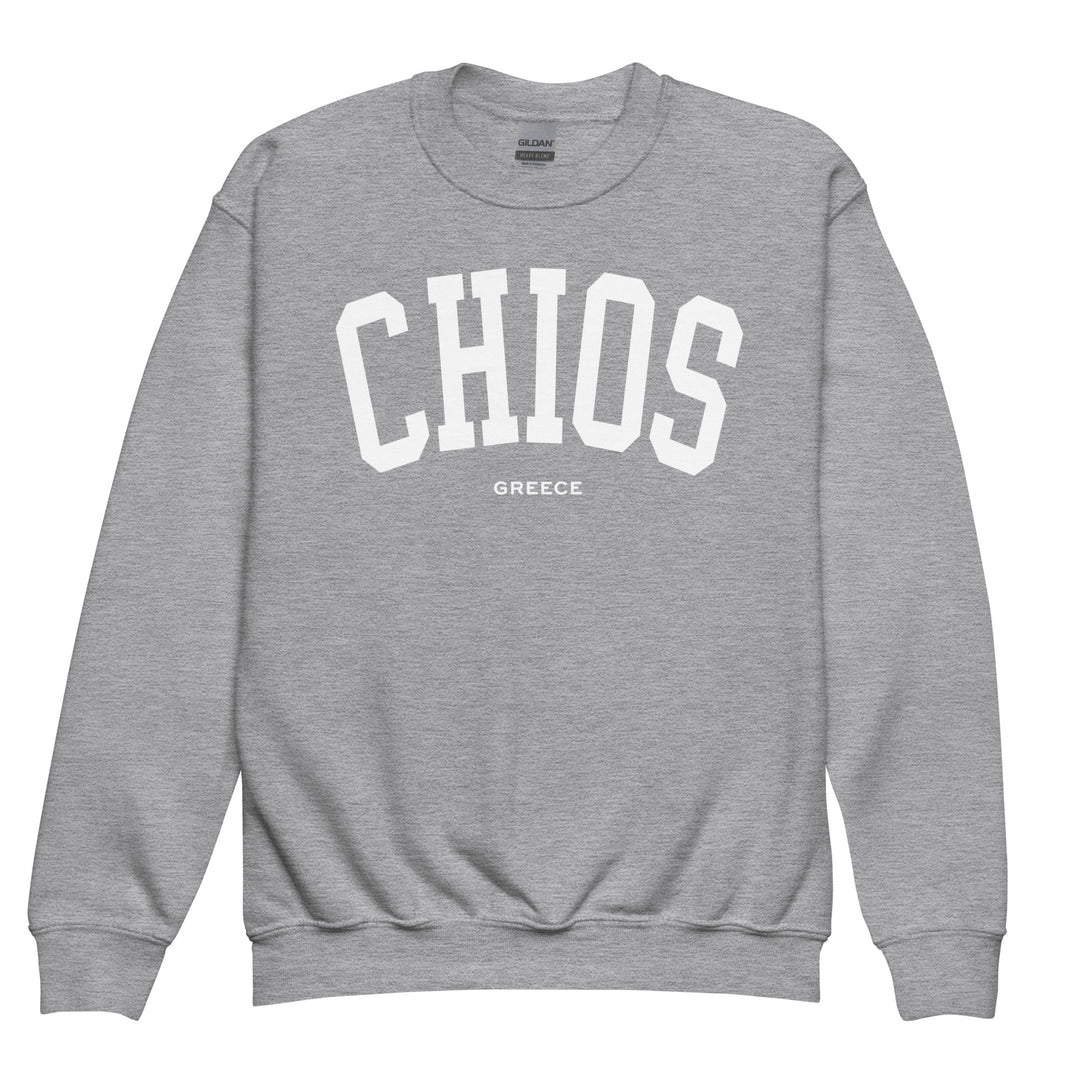 Chios Youth Sweatshirt made by Greek brand, Selini. 