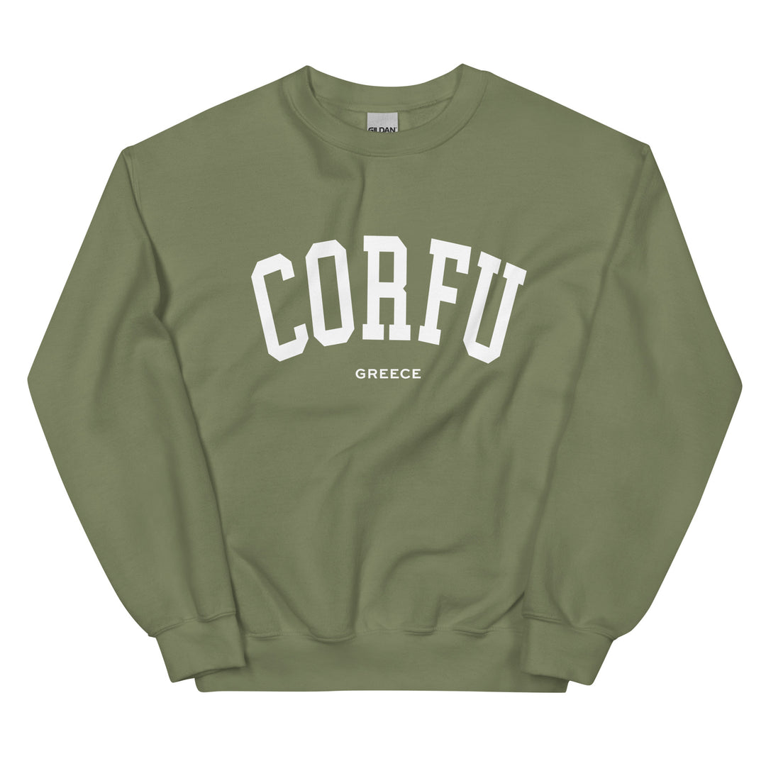 Corfu Sweatshirt made by Greek brand, Selini.