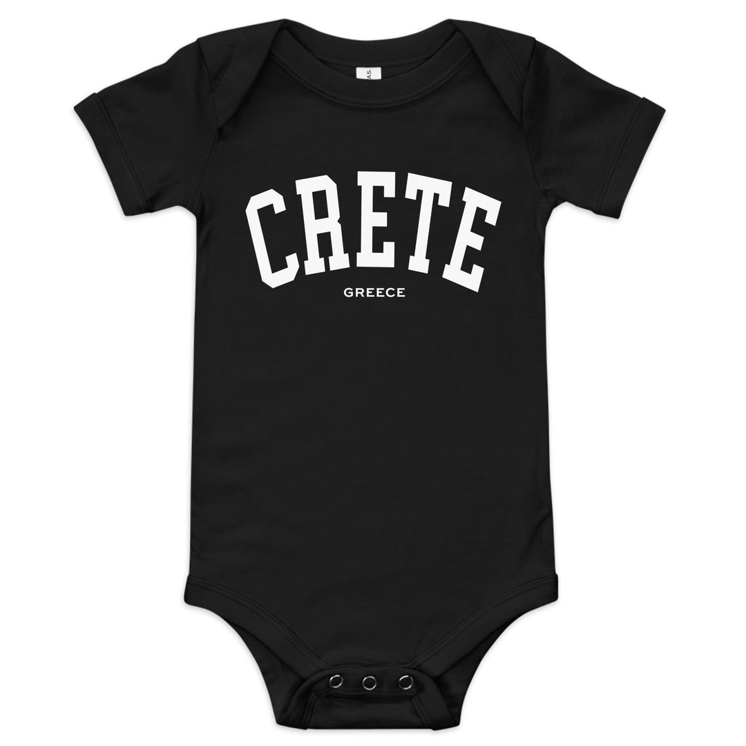 Crete Baby Onesie made by Greek brand, Selini. 