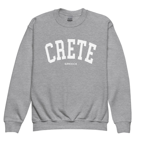 Selini Classic. 50% Cotton, 50% Polyester. Chora Collection. Location Based Youth Sweatshirt.