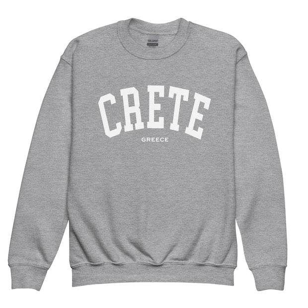 Selini Classic. 50% Cotton, 50% Polyester. Chora Collection. Location Based Youth Sweatshirt.