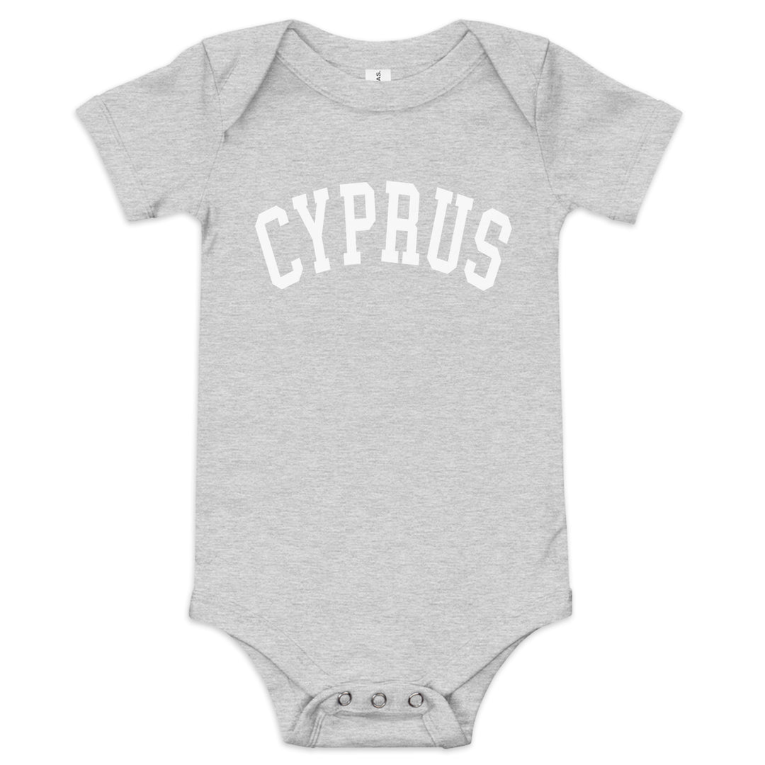 Cyprus Baby Onesie made by Greek brand, Selini. 