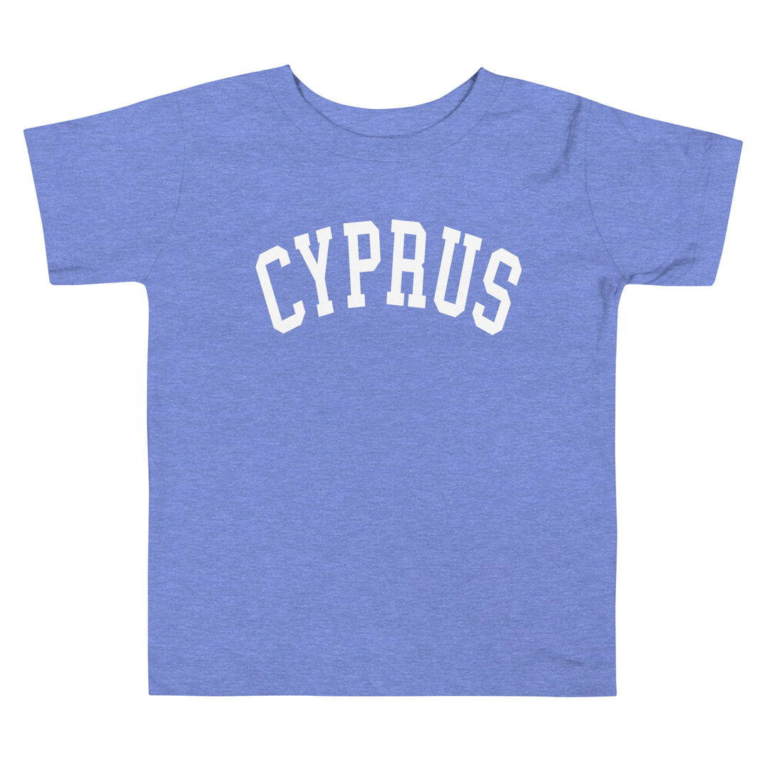 Cyprus Toddler Tee made by Greek brand, Selini. 