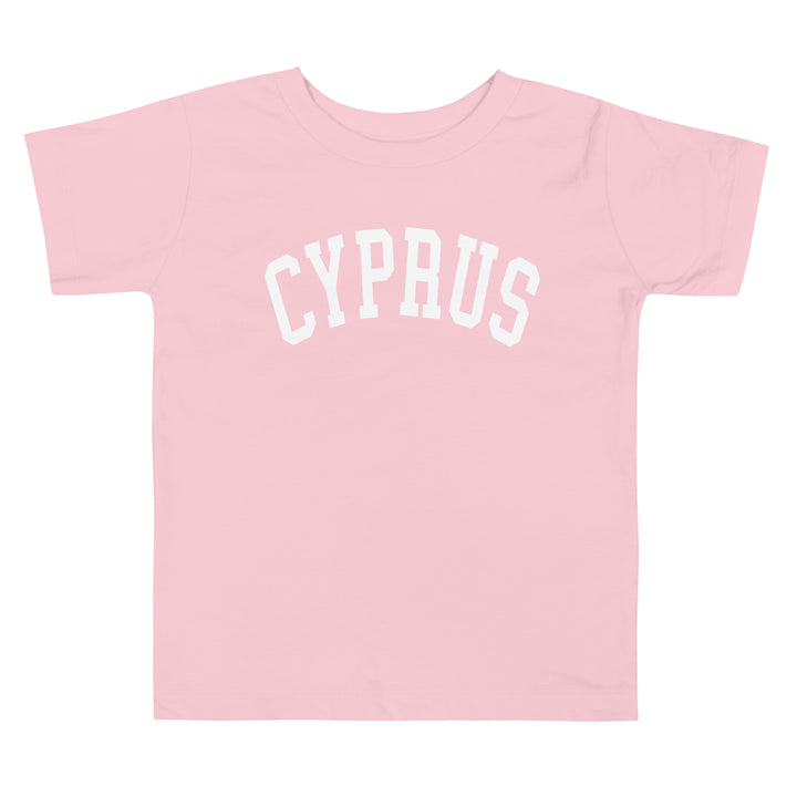 Cyprus Toddler Tee made by Greek brand, Selini. 