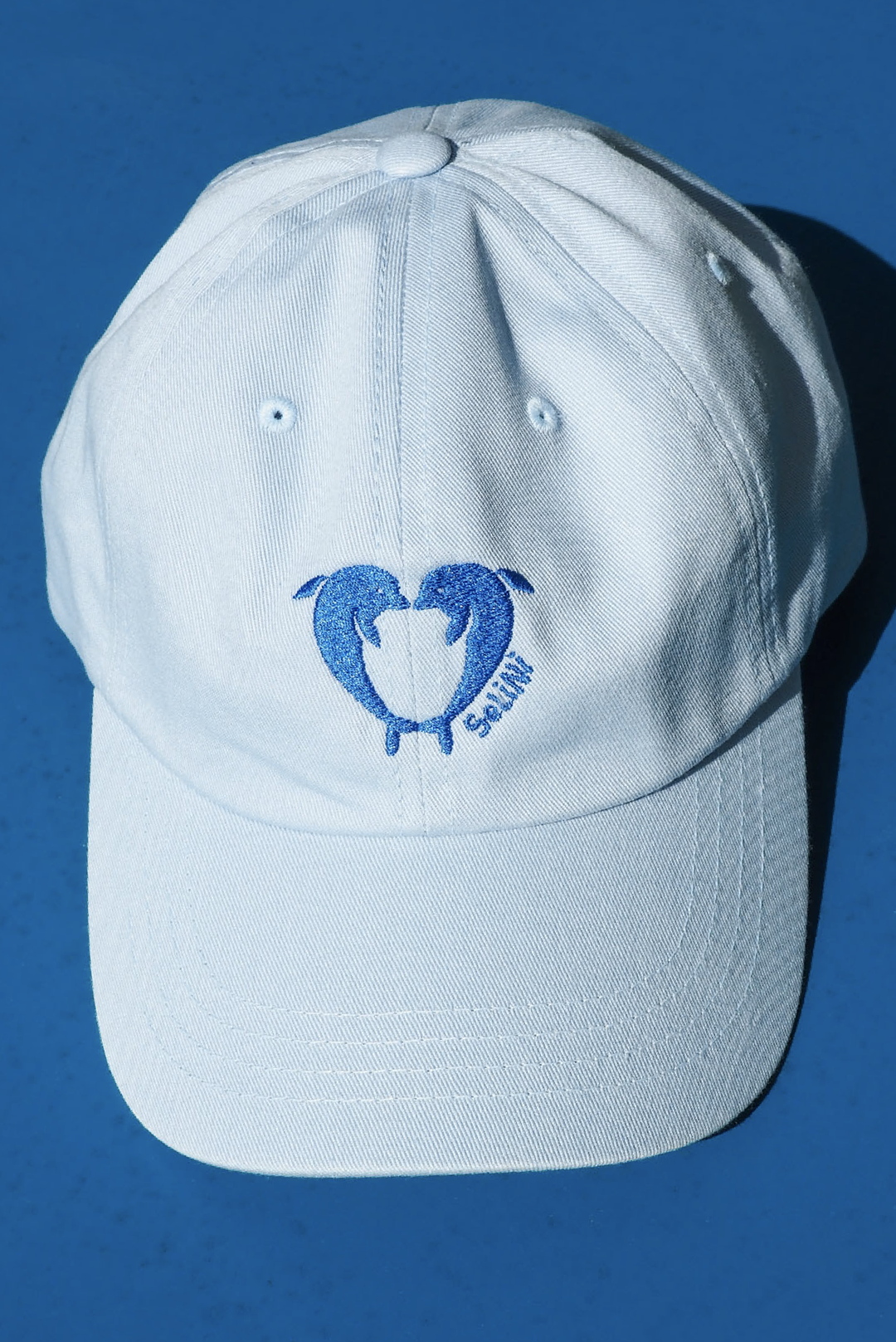 Delfini Hat in Blue made by Greek brand, Selini.