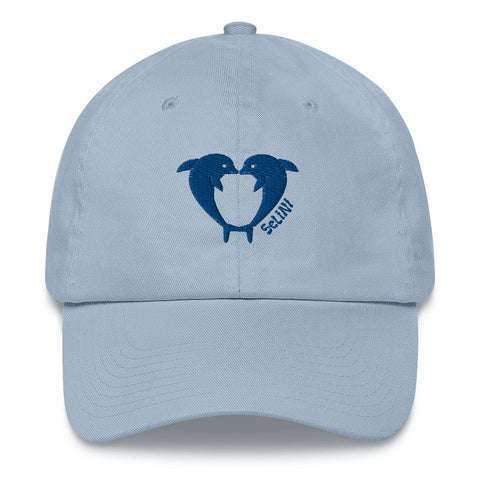 Delfini Hat in Blue made by Greek brand, Selini.