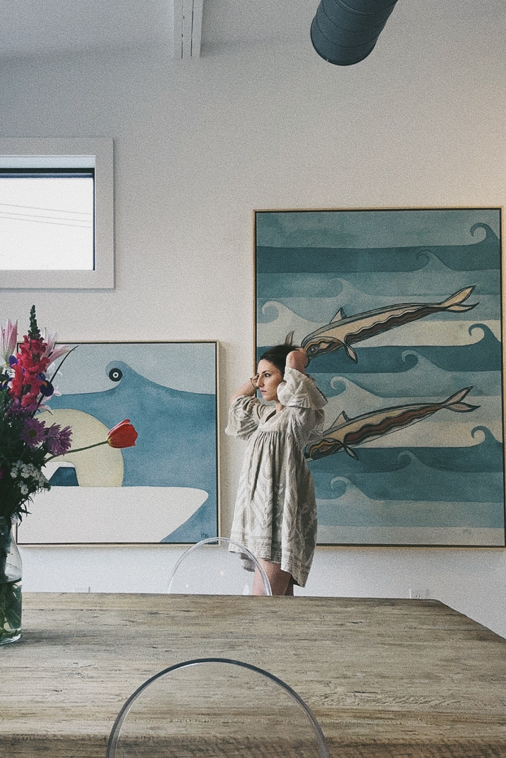 Deluged Painting made by VNB Art, sold by Selini.