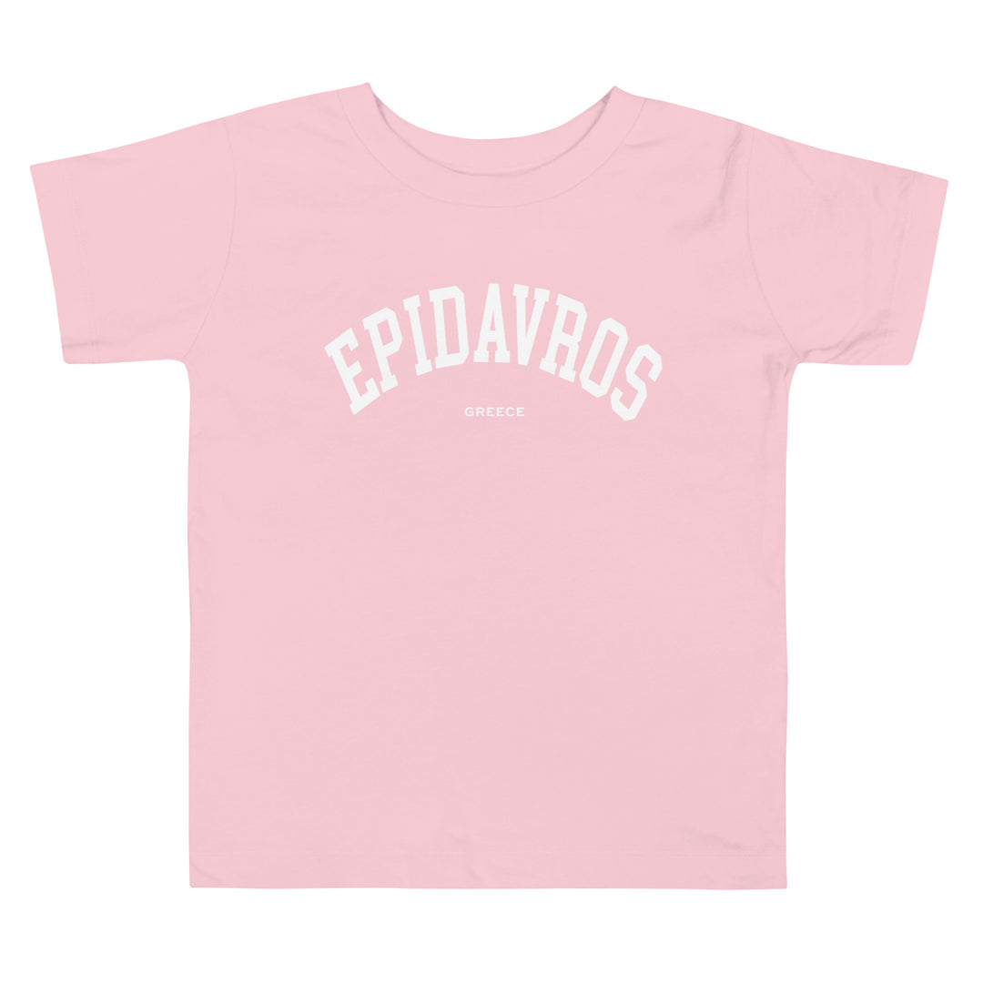 Epidavros Toddler Tee made by Greek brand, Selini.