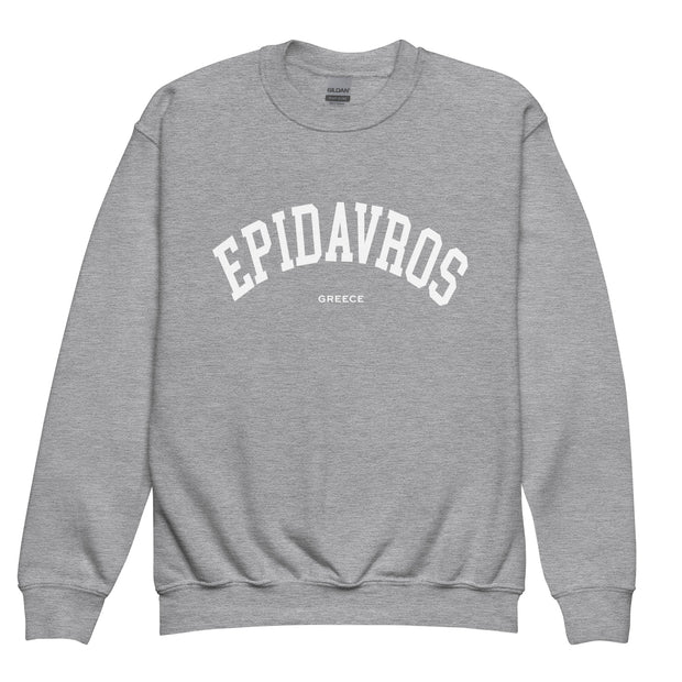 Epidavros Youth Sweatshirt made by Greek brand, Selini.