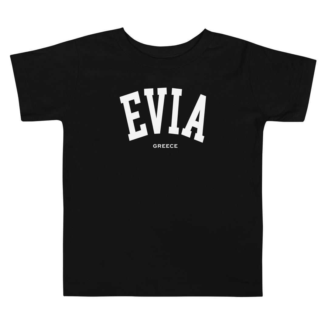 Evia Toddler Tee made by Greek brand, Selini. 